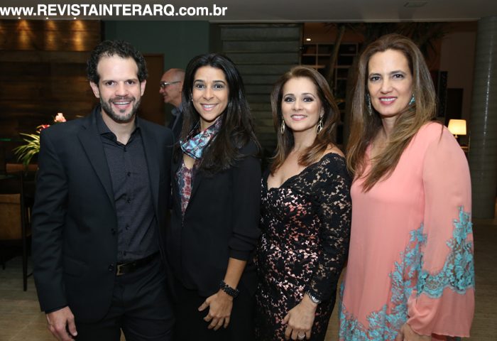 Arnaldo Pinho, Luciana leal, Monica Pinto e Isabel Veiga