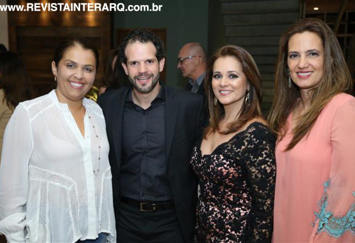 Nelma Caixeta, Arnaldo Pinho, Monica Pinto e Isabel Veiga