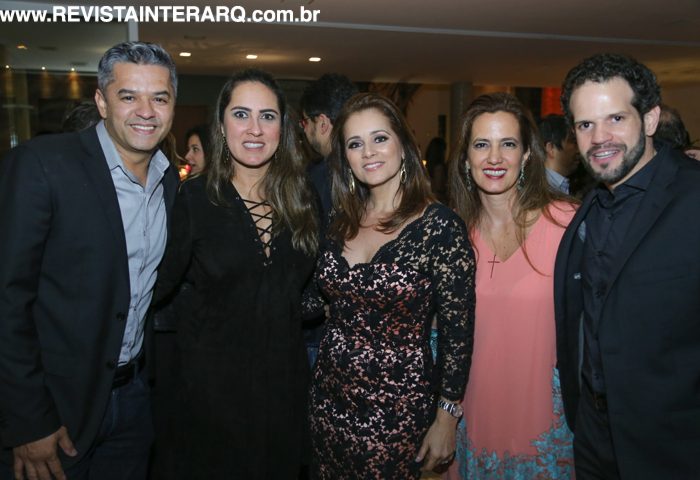 Alde Santos, Leticia Aspesi, Isabel Veiga, Monica Pinto e Arnaldo Pinho