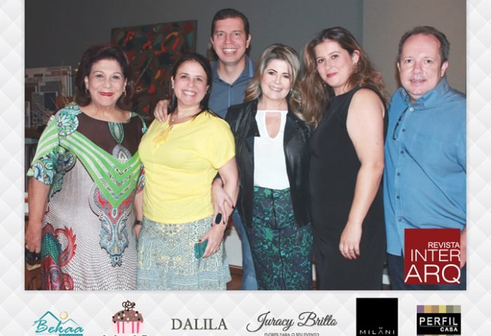 Cida Caran, Ana Carolina Grisi(Buffet Dalila), Henrique Queiroz(Perfil Casa), Iza Urbinati, Maira Coutinho e Lucio Moreno (Revista InterArq)