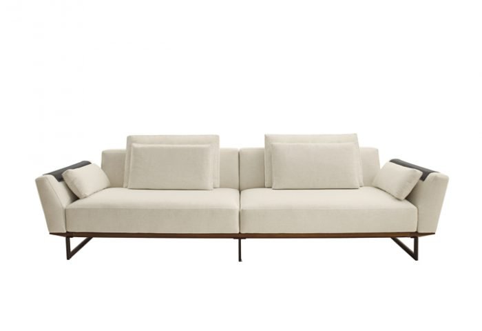  O sofá Nuage nasceu da parceria entre o designer Pedro Mendes e a Feeling Estofados