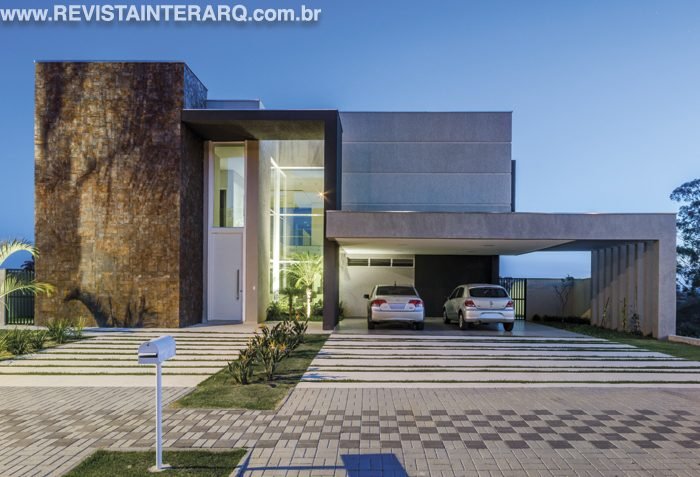 Esta arquitetura surpreende com volumes e poucas barreiras visuais - Revista InterArq | Arquitetura, Decoração, Design, Paisagismo e Lifestyle