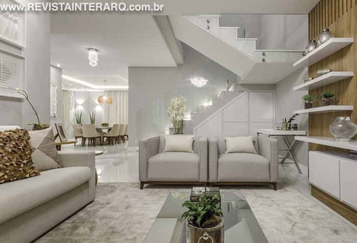 Clean e elegante, esta casa empresta leveza ao cotidiano acelerado da família - Revista InterArq | Arquitetura, Decoração, Design, Paisagismo e Lifestyle
