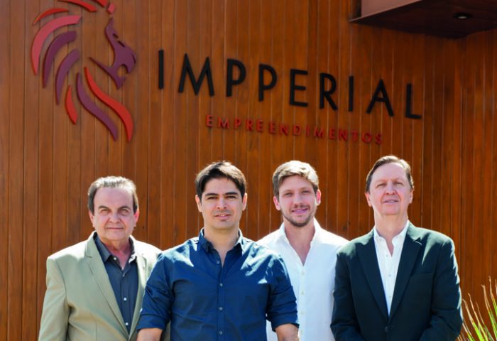 A diretoria da Impperial Empreendimentos: 
Pedro Donizete Bortolote, Rodrigo Lanjoni, Bruno Maccagnan Malvezi e Paulo Cesar Malvezi.