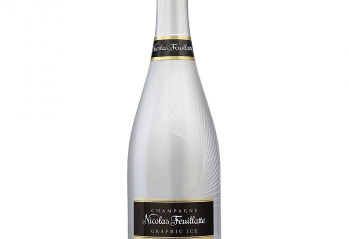 A Champagne Nicolas Feuillatte Graphic Ice foi elaborada em um cru específico de Champagne, chamado Chouilly, com uvas variadas