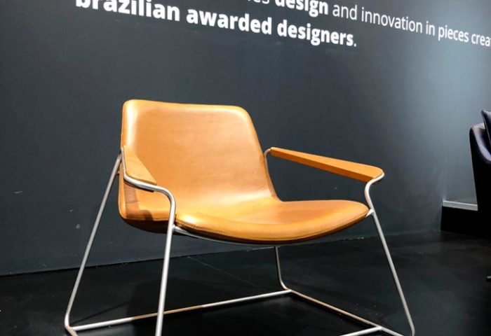 O Projeto Brazilian Furniture, realizado pela Abimóvel e Apex-Brasil, trouxe o design das empresas brasileiras para o salão. Na foto lançamento da Salvatore