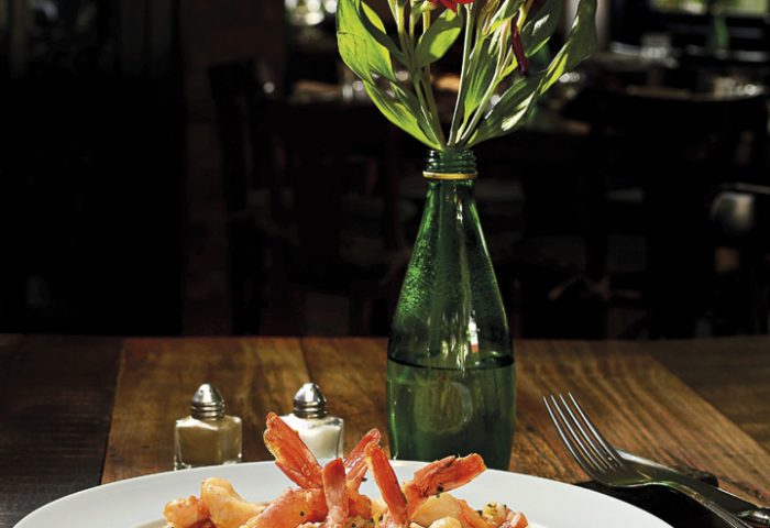  Risoto de camarão à provençal do chef Tiago Caparroz, do Flor de Sal, (17) 3121-6500, @flordesalbistros