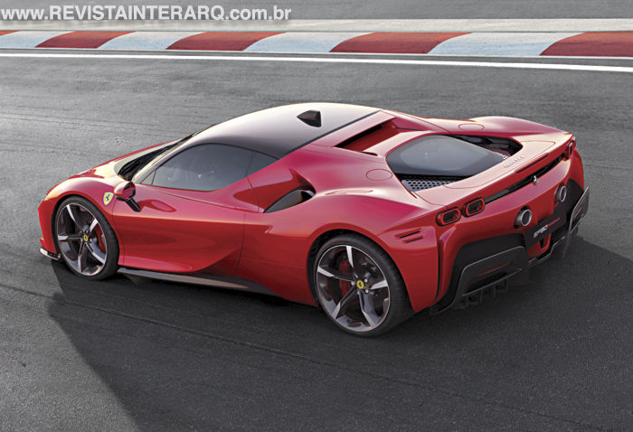 Superesportivo, o SF90 Stradale é o mais rápido carro de rua da Ferrari - Revista InterArq | Arquitetura, Decoração, Design, Paisagismo e Lifestyle