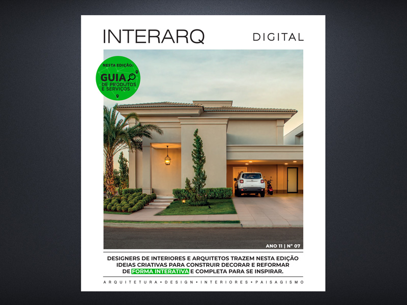 Com estilo moderno, esta casa possui conceito aberto e ambientes integrados  - Revista InterArq