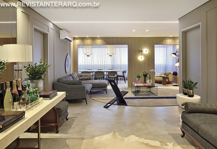 Um apartamento moderno, aconchegante e com layout orgânico - Revista InterArq | Arquitetura, Decoração, Design, Paisagismo e Lifestyle