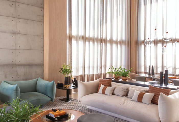 Este apartamento tem uma atmosfera contemporânea e jovial - Revista InterArq | Arquitetura, Decoração, Design, Paisagismo e Lifestyle