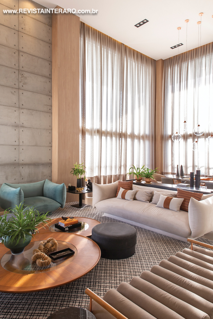 Este apartamento tem uma atmosfera contemporânea e jovial - Revista InterArq | Arquitetura, Decoração, Design, Paisagismo e Lifestyle