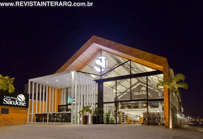 O novo empório da Laticínios São José é totalmente moderno e elegante - Revista InterArq | Arquitetura, Decoração, Design, Paisagismo e Lifestyle