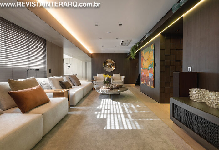 Este apartamento de dois andares é moderno e elegante - Revista InterArq | Arquitetura, Decoração, Design, Paisagismo e Lifestyle