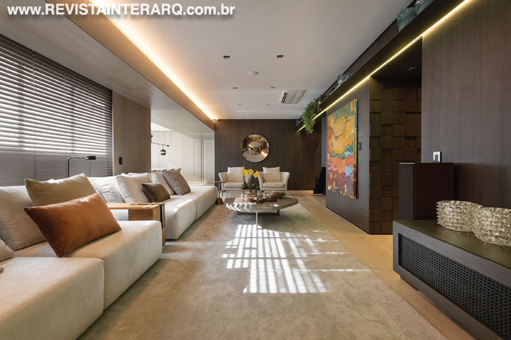 Este apartamento de dois andares é moderno e elegante - Revista InterArq | Arquitetura, Decoração, Design, Paisagismo e Lifestyle