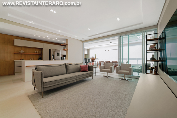 Este apartamento tem uma premissa clean e atemporal - Revista InterArq | Arquitetura, Decoração, Design, Paisagismo e Lifestyle