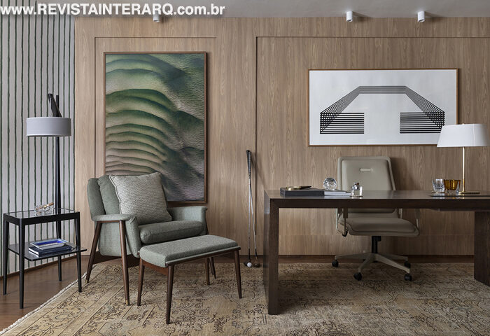 Home Office – Fabiana Dib - Revista InterArq | Arquitetura, Decoração, Design, Paisagismo e Lifestyle
