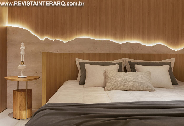 Suíte Navona – SKF Arquitetura e Interiores - Revista InterArq | Arquitetura, Decoração, Design, Paisagismo e Lifestyle