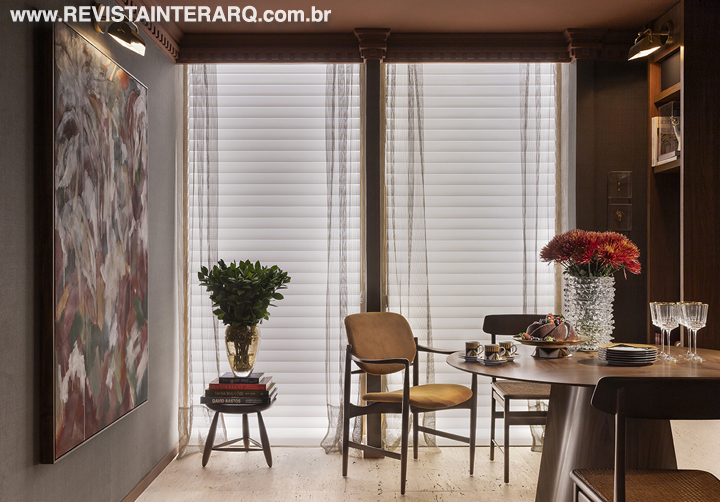 Sala de Almoço – Casa Grená – Matheus Vilela - Revista InterArq | Arquitetura, Decoração, Design, Paisagismo e Lifestyle