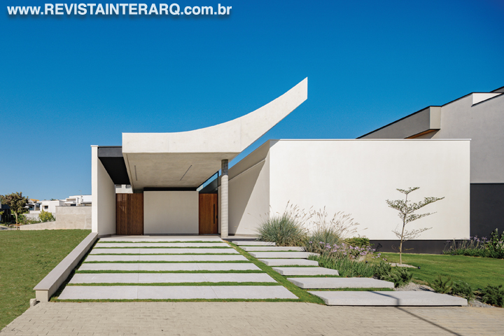 Formas e volumes destacam este projeto de arquitetura - Revista InterArq | Arquitetura, Decoração, Design, Paisagismo e Lifestyle