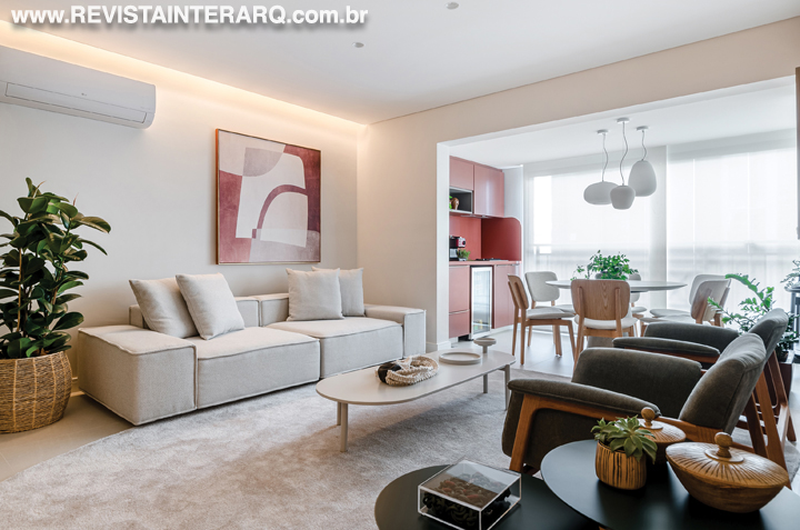 Ambientes contemporâneos e cheios de personalidade destacam este projeto - Revista InterArq | Arquitetura, Decoração, Design, Paisagismo e Lifestyle